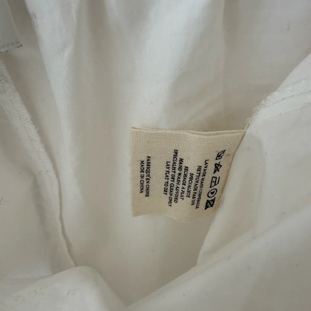 LOULOU STUDIO NWT Dulche Broderie Anglaise Pants M Medium - Picture 7 of 11